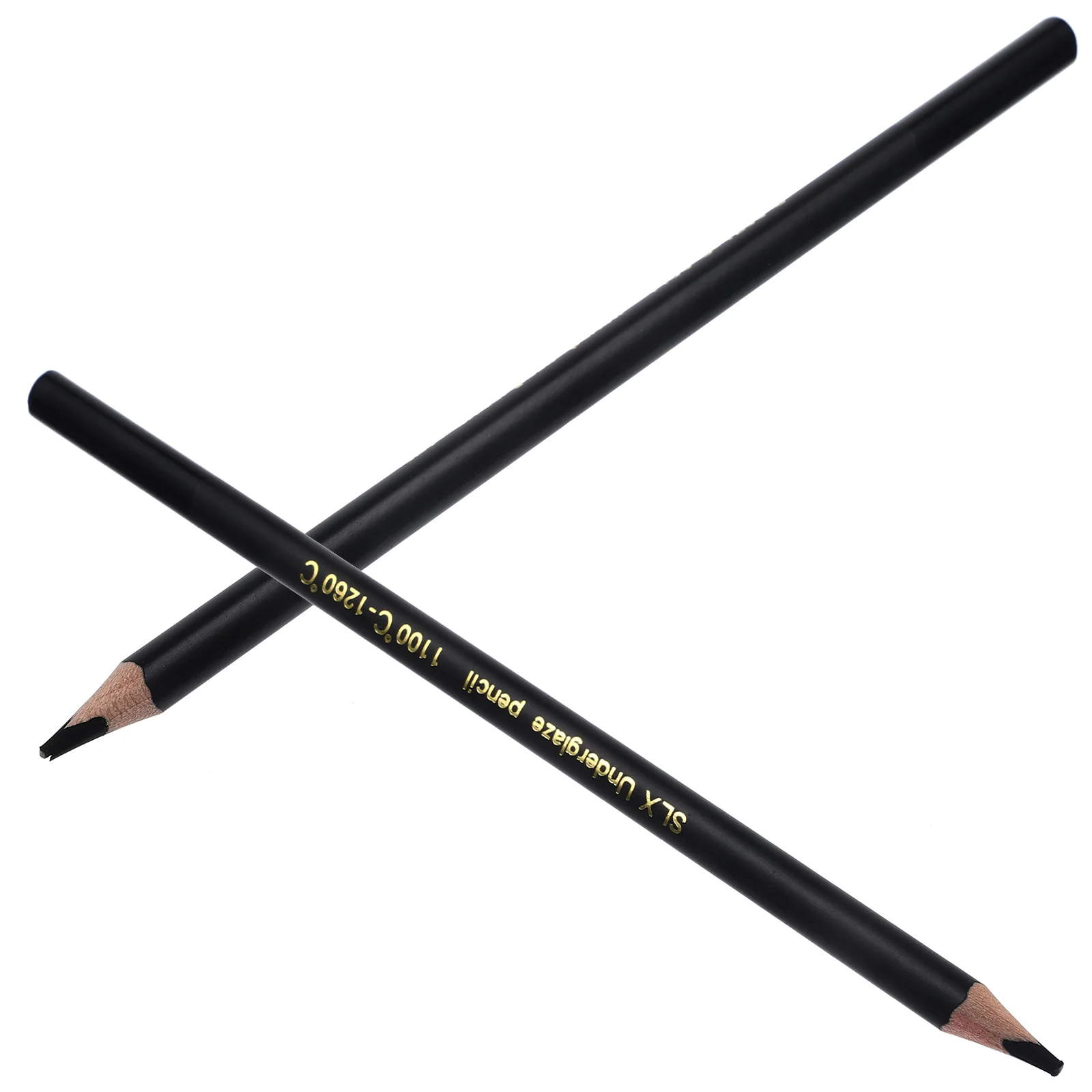 Diy Pottery Handicraft Convenient Black Colored Pencils Handicraft Black Colored Pencils Decorative Hand-painted Black