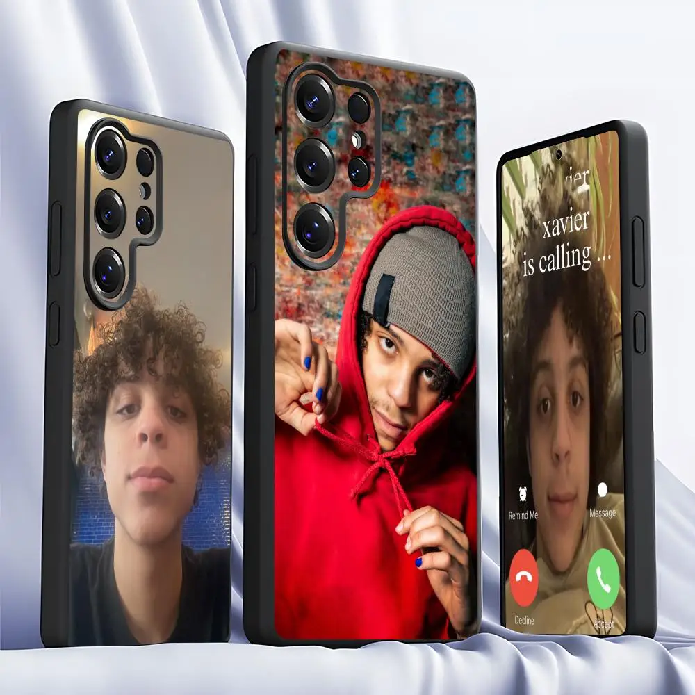 X-Xaviersobased Rap Phone Case For Samsung S20-S25 FE Plus Ultra TPU Soft Skin Friendly