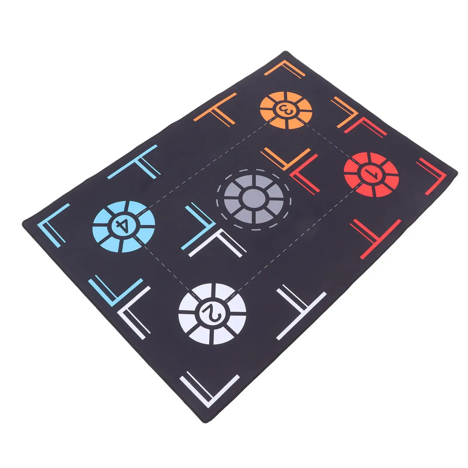 3mm Basketball Dribbling Training Mat - Silent Footstep Reminder Blanket for home Practice