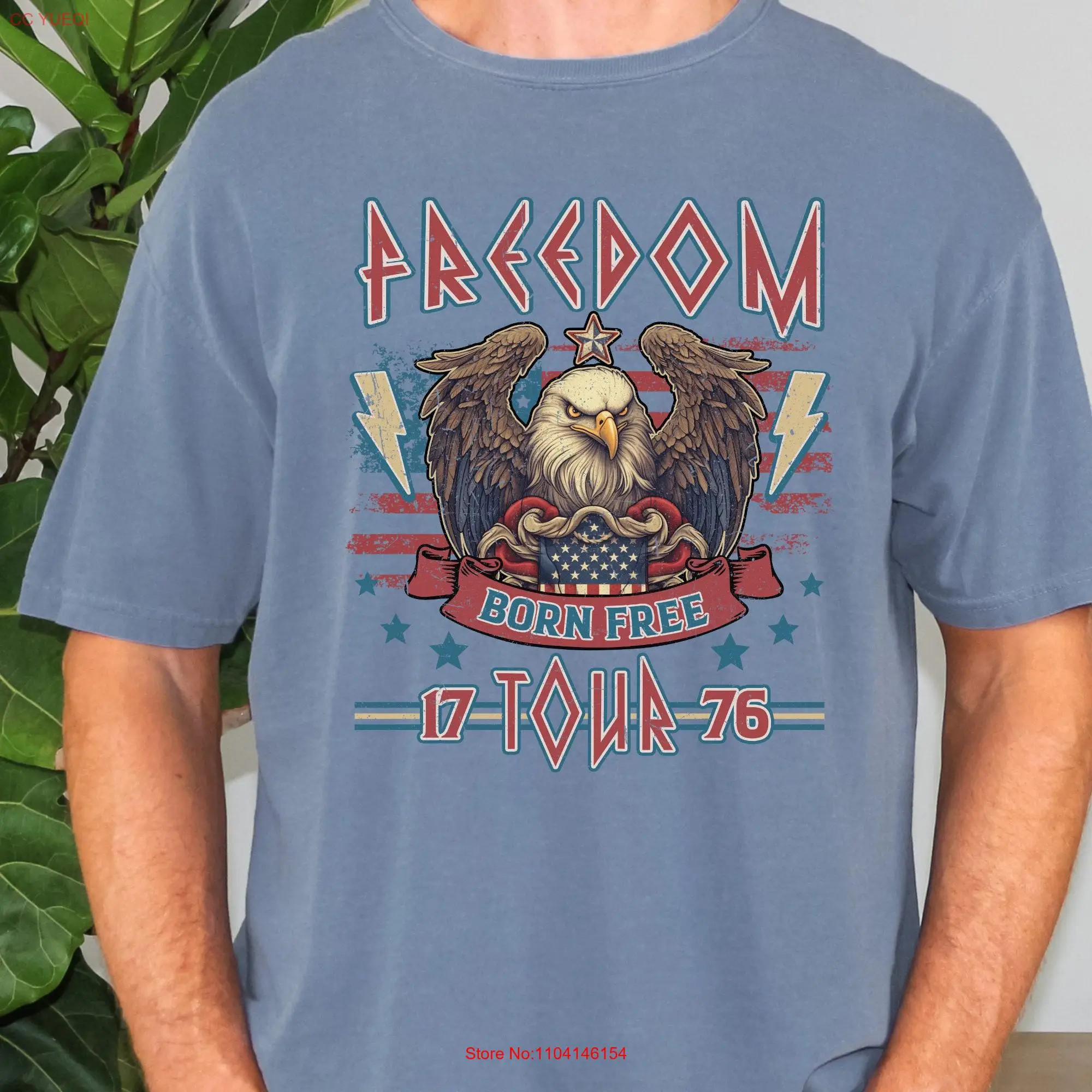 Freedom shirt T Mandate American Flag fourth of july patriotic Conservative merica long or short sleeves