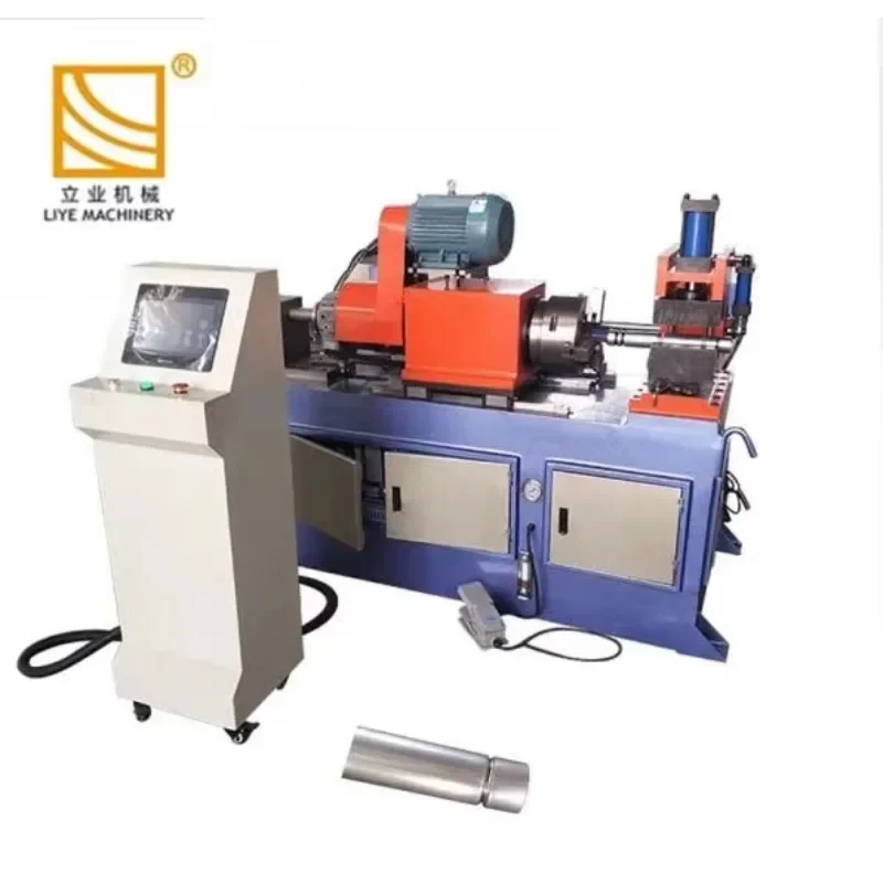 XG60 Roll Pipe Grooving Machine Tube Cutting Slotting Machine Pipe Shrinkage Tube End Forming Machine