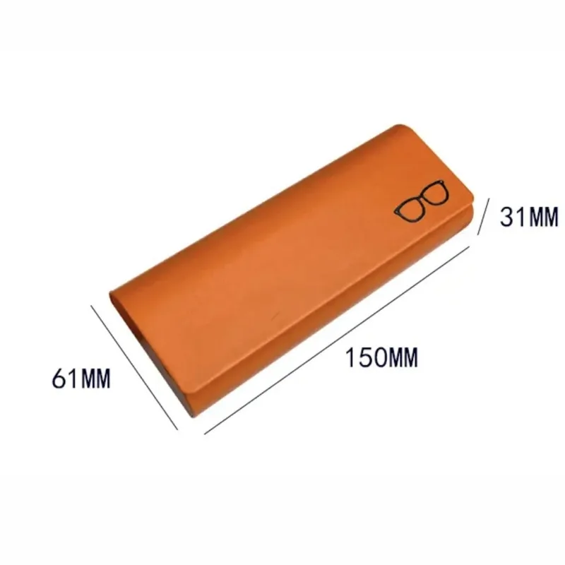 New Premium & Minimalist Leather Glasses Case — Crush-Resistant, Stylish, and High-Capacity Storage for Eyeglasses