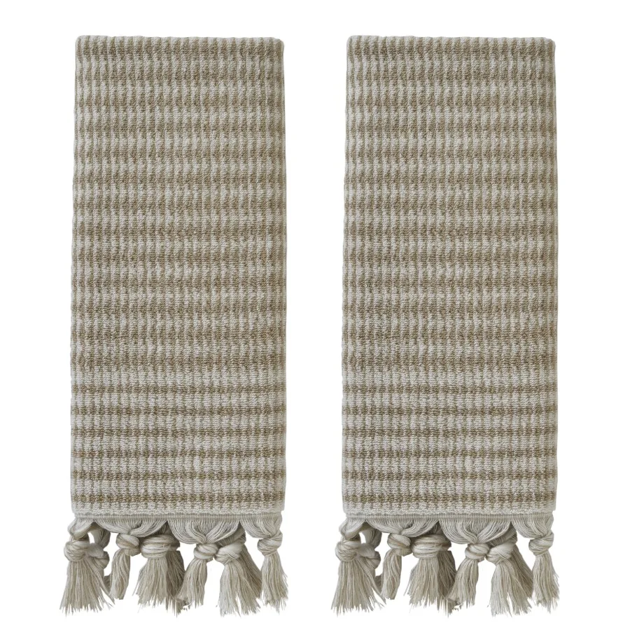 Longborough Hand Towel 2-Pack Tan