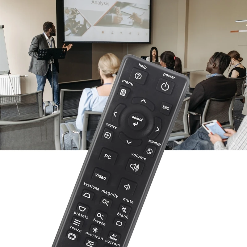 New Replaced Remote Control for InFocus IN126ST IN112 IN124ST Projector Controller Lightweight Remote High Performance