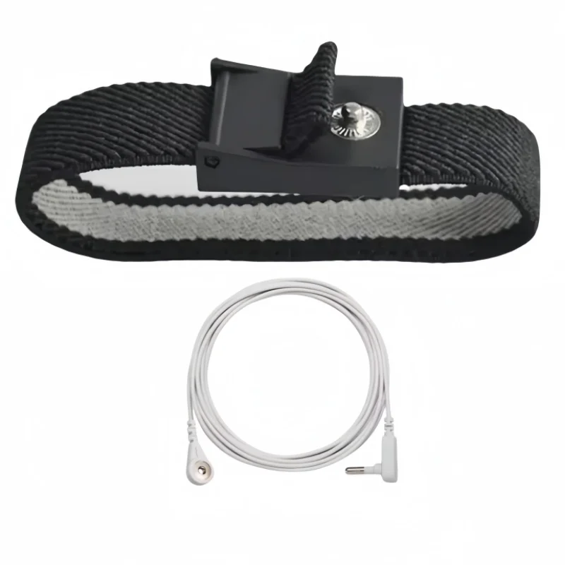 Adjustable Conductive Grounding Wristband  4.5m Flexible Cable Portable Wearable Strap for Energy Boost  Daily Home Use