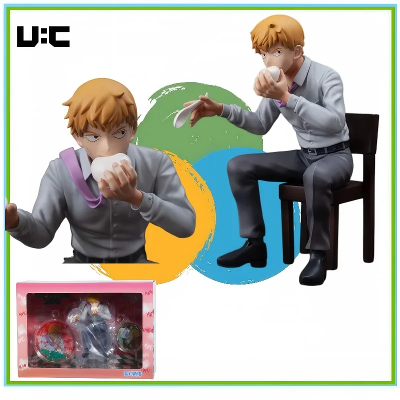 Figuras de Acción 100% Originales de Union Creative International Ltd, Mob Psycho 100 III Reigen Arataka, Colección de Regalo