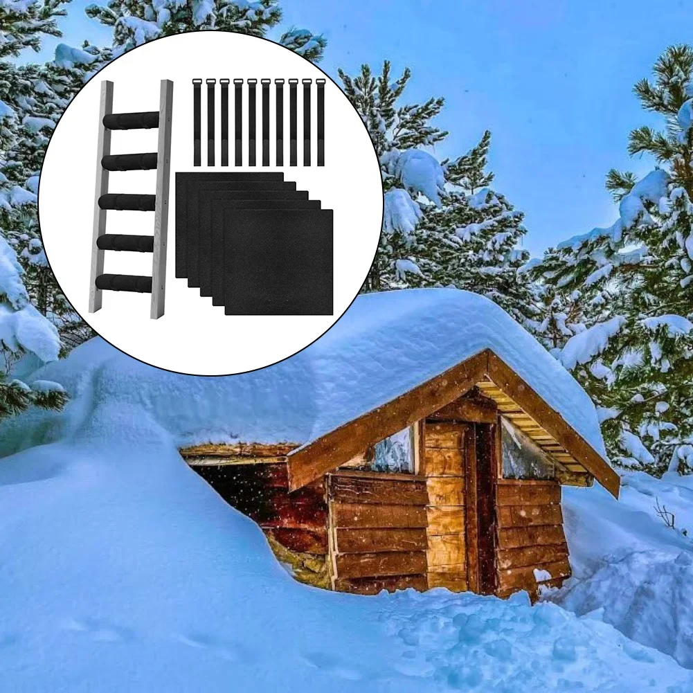 Double Layer Bed Ladder Liners Featuring EVA Anti Slip Pads And Adjustable Straps For Customized And Safe Ladder Fit