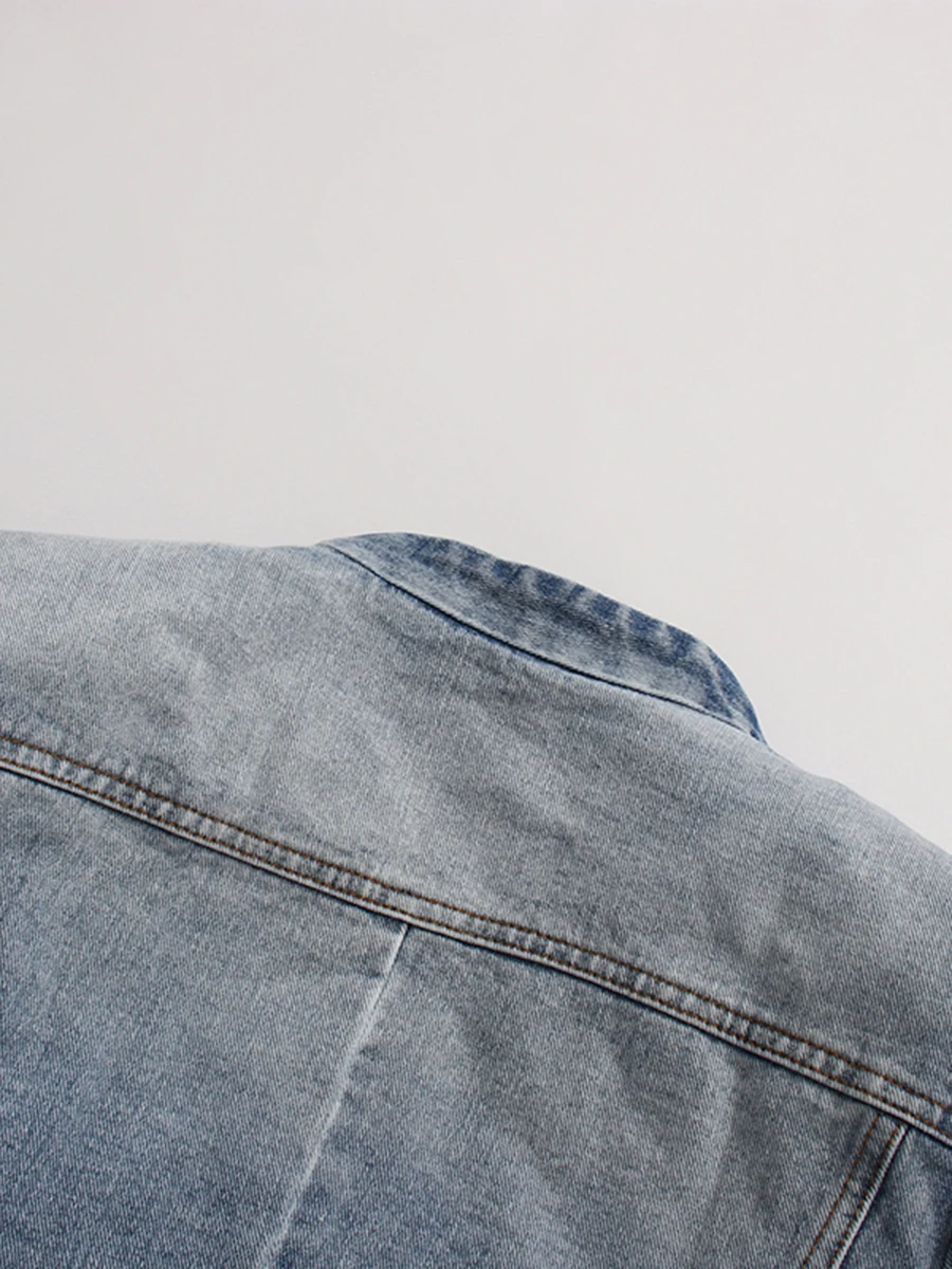 CHICEVER Blau Gespleißt Schärpen Jacke Weibliche V-ausschnitt Langarm Abnehmen Büro Pendeln frauen Jacken Herbst Mode Neue Stil