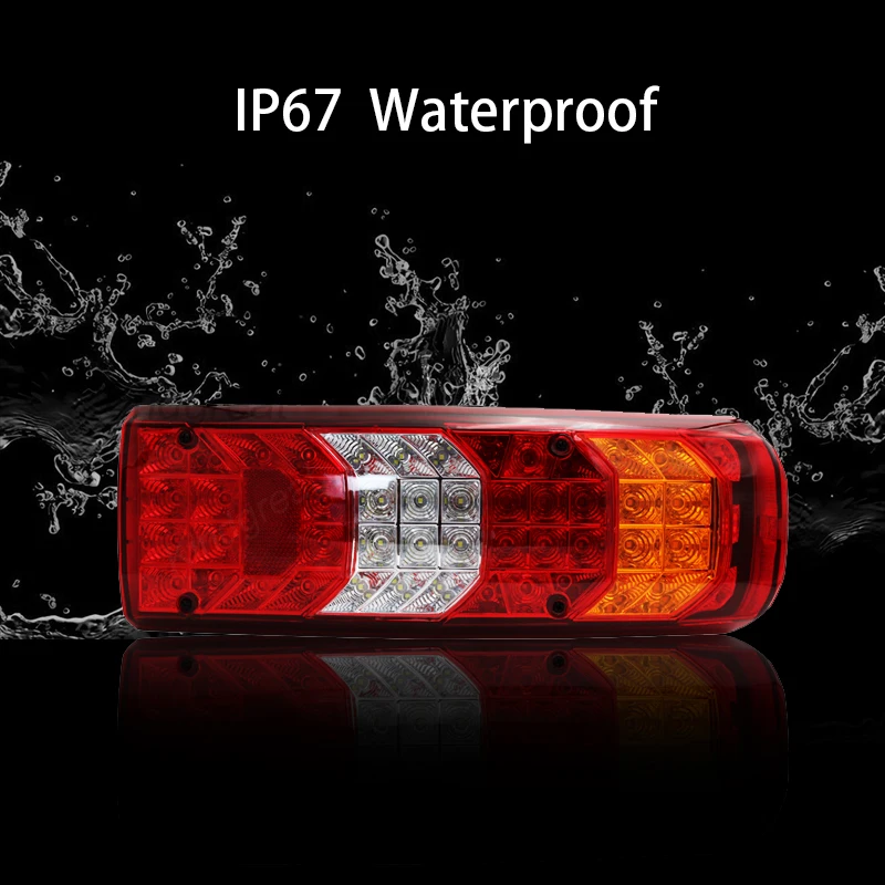 For M-Benz MP4 Actros 24V 30W LED Truck Trailer Tail Light 0035441703 0035440803 Heavy Duty European Truck Body Parts