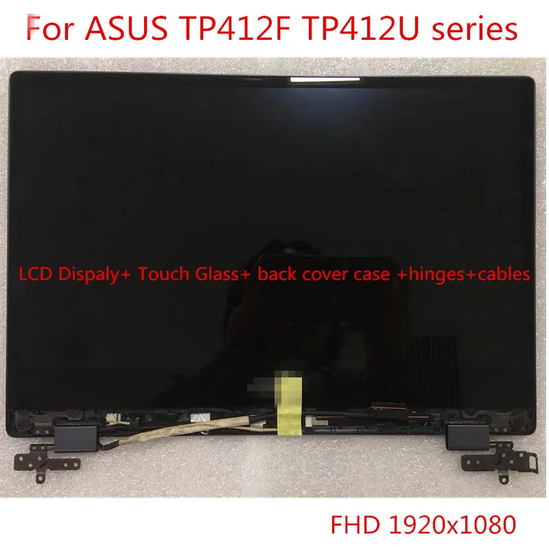 14.0 ekran dotykowy LCD zamiennik dla ASUS VivoBook Flip 14 TP412FA TP412U TP412UA TP412F TP412FAC wyświetlacz LCD matryca