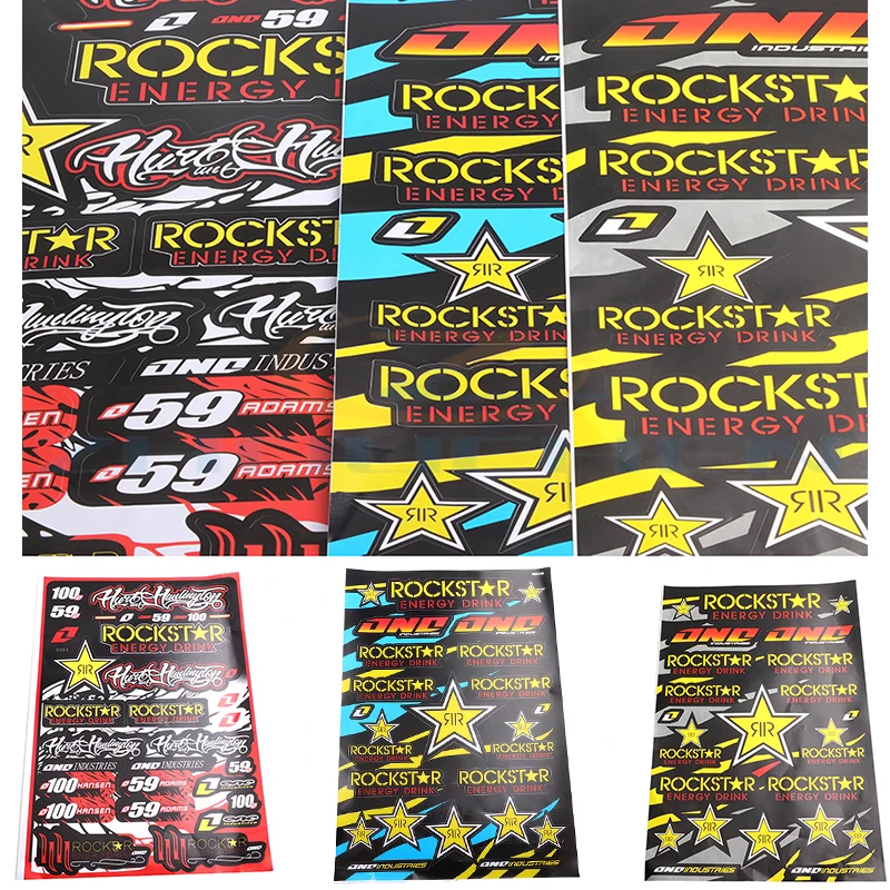 Stiker aksesori motor, helm kendaraan Off-Road truk mobil cocok untuk baterai sepeda motor