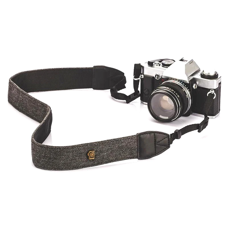 ★▲Portable Camera Strap Camera Shoulder Neck Vintage Strap Belt 100% Cotton Camera Strap For     Camera