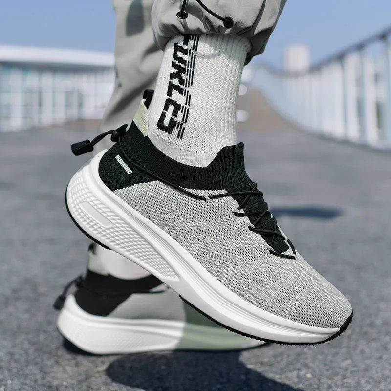 

Мужская обувь, обувь на толстой подошве, мужская спортивная обувь, повседневные кроссовки для тенниса, обувь для носков, нескользящая обувь, спортивная обувь для ходьбы