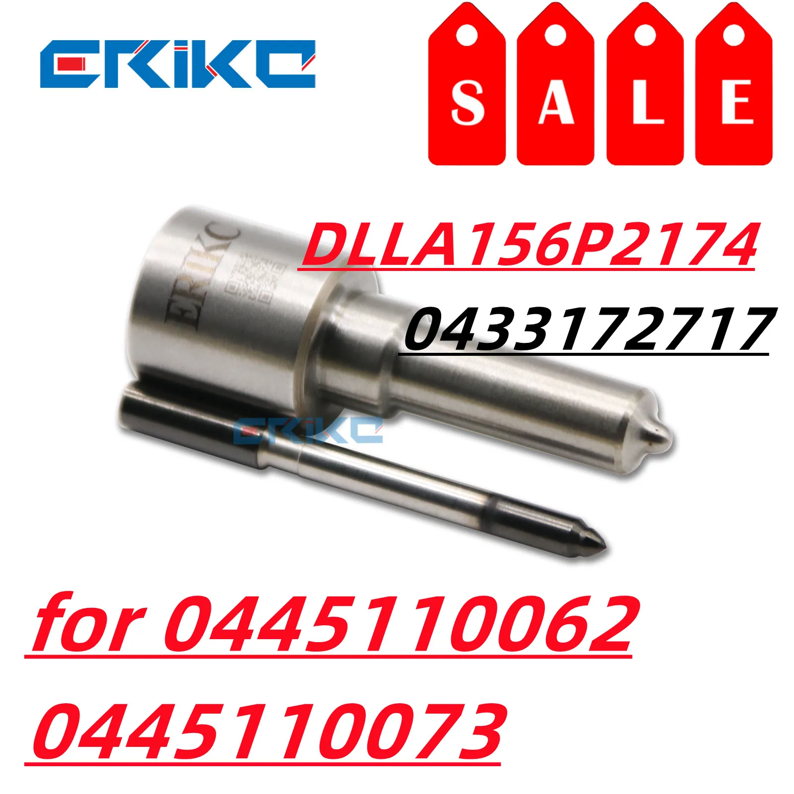 DLLA 156 P2174 DLLA156P2174 Common Rail Injector Nozzle Assembly DLLA 156P 2174 OEM 0433172717 FOR 0445110062 0445110073