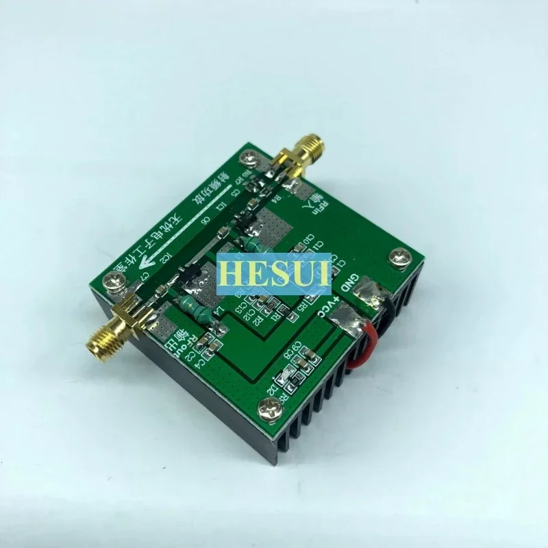 10MHz-500MHZ 1.6W power amplifier HF VHF UHF FM transmitting broadband RF