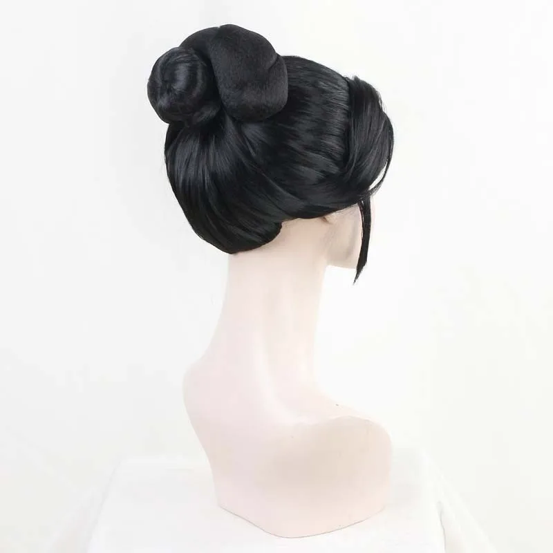 Bride cosplay wig large ancient style bun Halloween gift
