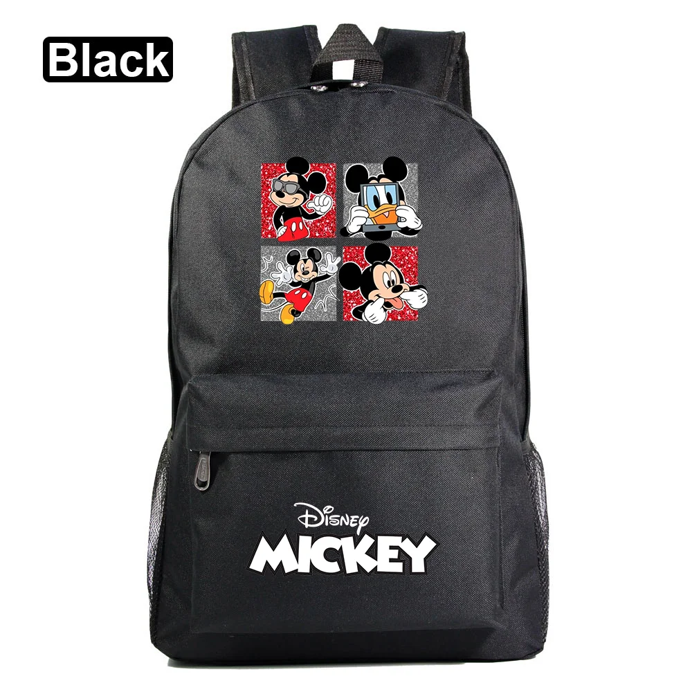 

Fashion Disney Mickey Minnie Mouse School Backpack Children Casual Travel Bags Girls Boys Schoolbag Harajuku Rucksack Mochila