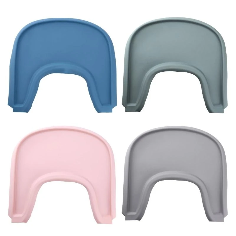 

Non Slip High Chair Tray Silicone Mat Hassle Feeding Solution for Stokke