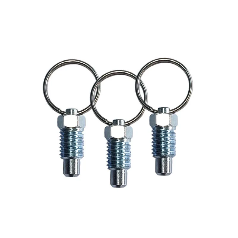 2PCS Direct Sales Of Short Knobs Plungers Springs Pins Pull Rings Indexing Positioning Pins Self-locking Pull Pins Hardware