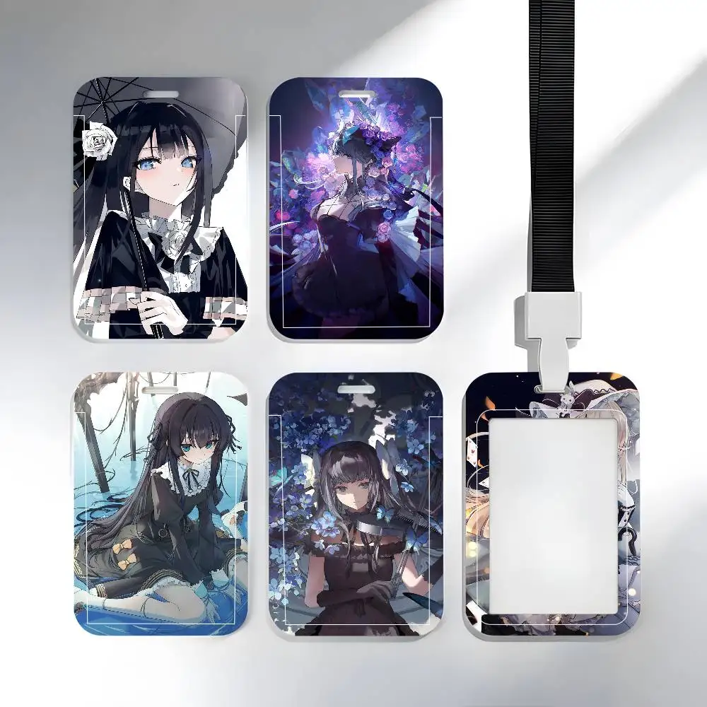 Music Game Arcaea Lanyard Card Holders Student ID Card Holders Neckband Card Holders Access Control Accessories Gifts
