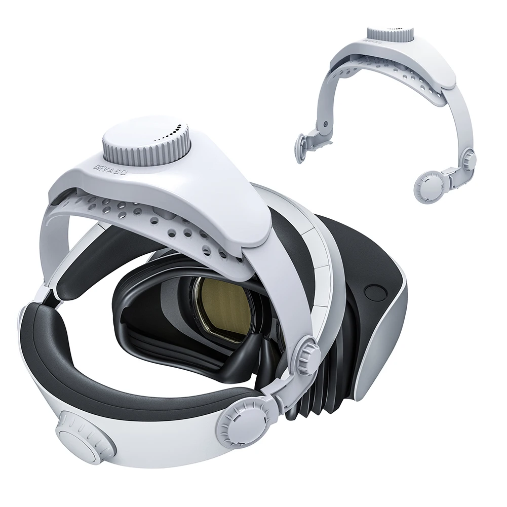 Adjustable Head Strap Breathable Head Strap Enhanced Support Weight Reduction Bracket for PS VR2 Headset Accessories