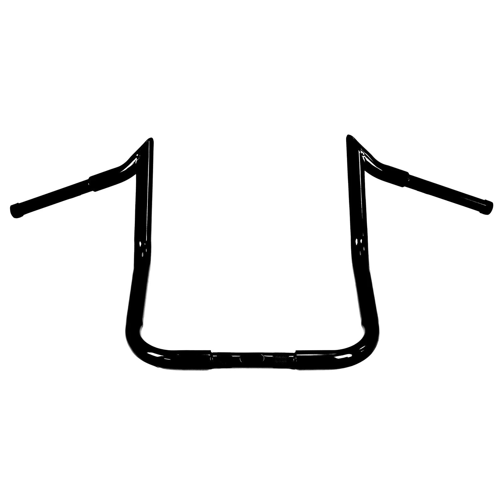 

16-дюймовые рули Meathook Monkey Bar Ape Hangers с эргономичными рукоятками для улучшенного управления, совместимые с Harley Moto.