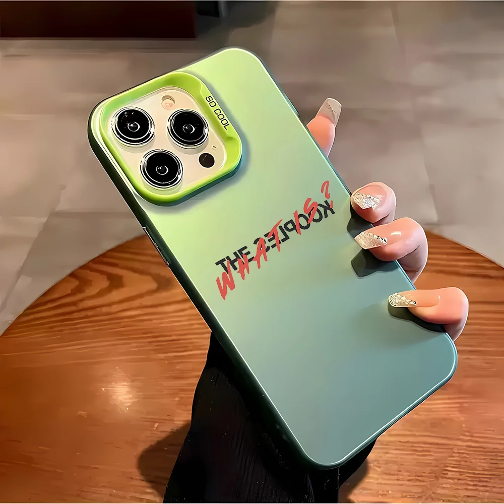 T-The K-Kooples Phone Case For iPhone 16e 16 15 14 13 12 11 mini Pro Max X XR XSMAX 8 7 Plus Anti Fall Matte Back Cover - náhled 3