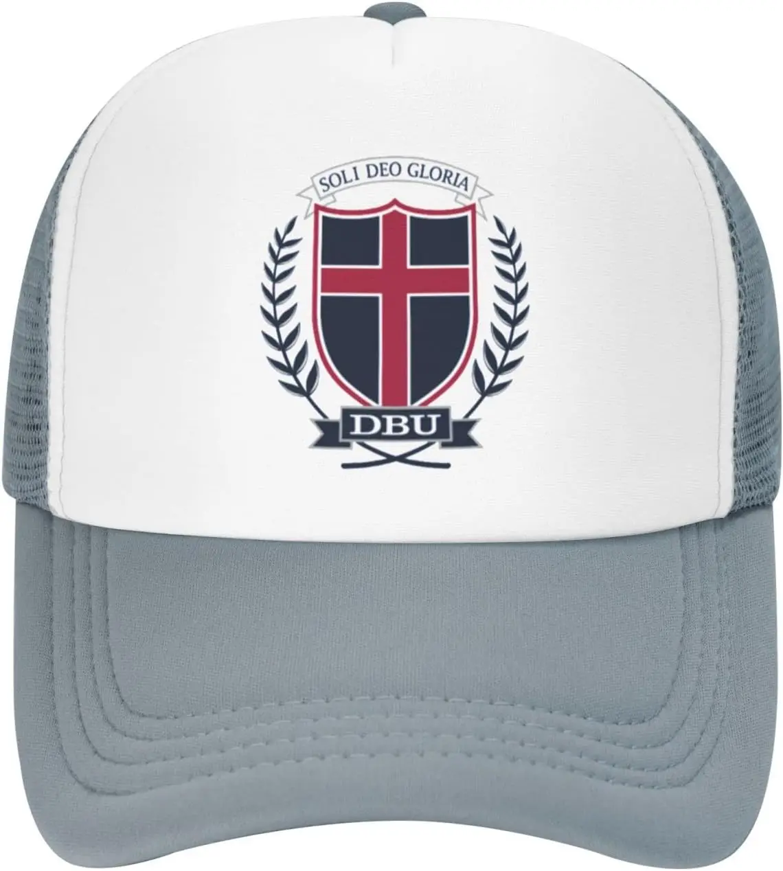 Dallas Baptist University Logo Trucker Hats for Both Men and Women - Mesh Baseball Snapback Hats