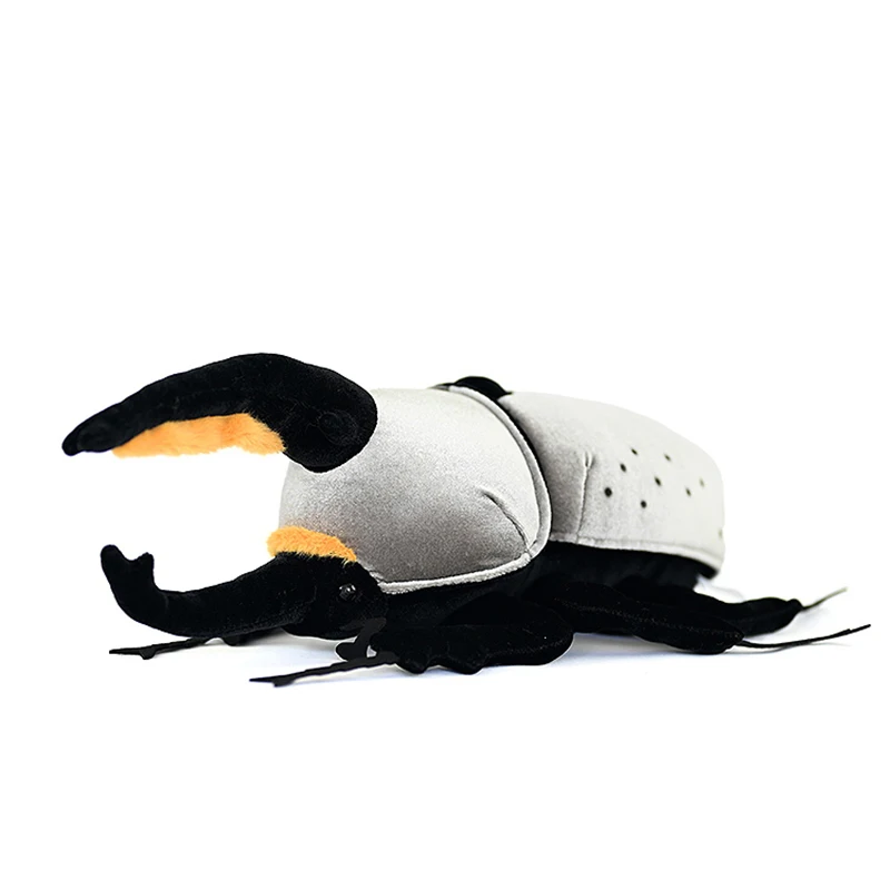 

Dynastes Granti Plush Toy High Fidelity Insect Plushie Peluche Lifelike Stuffed Animals Simulation Doll Soft Cute Gifts