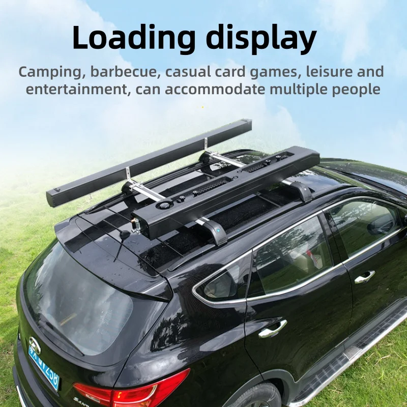 Top-mounted Pressurized Water Tank Outdoor Off-road Vehicle Water Storage Bucket Self-driving Luggage Rack Water Storage Tank