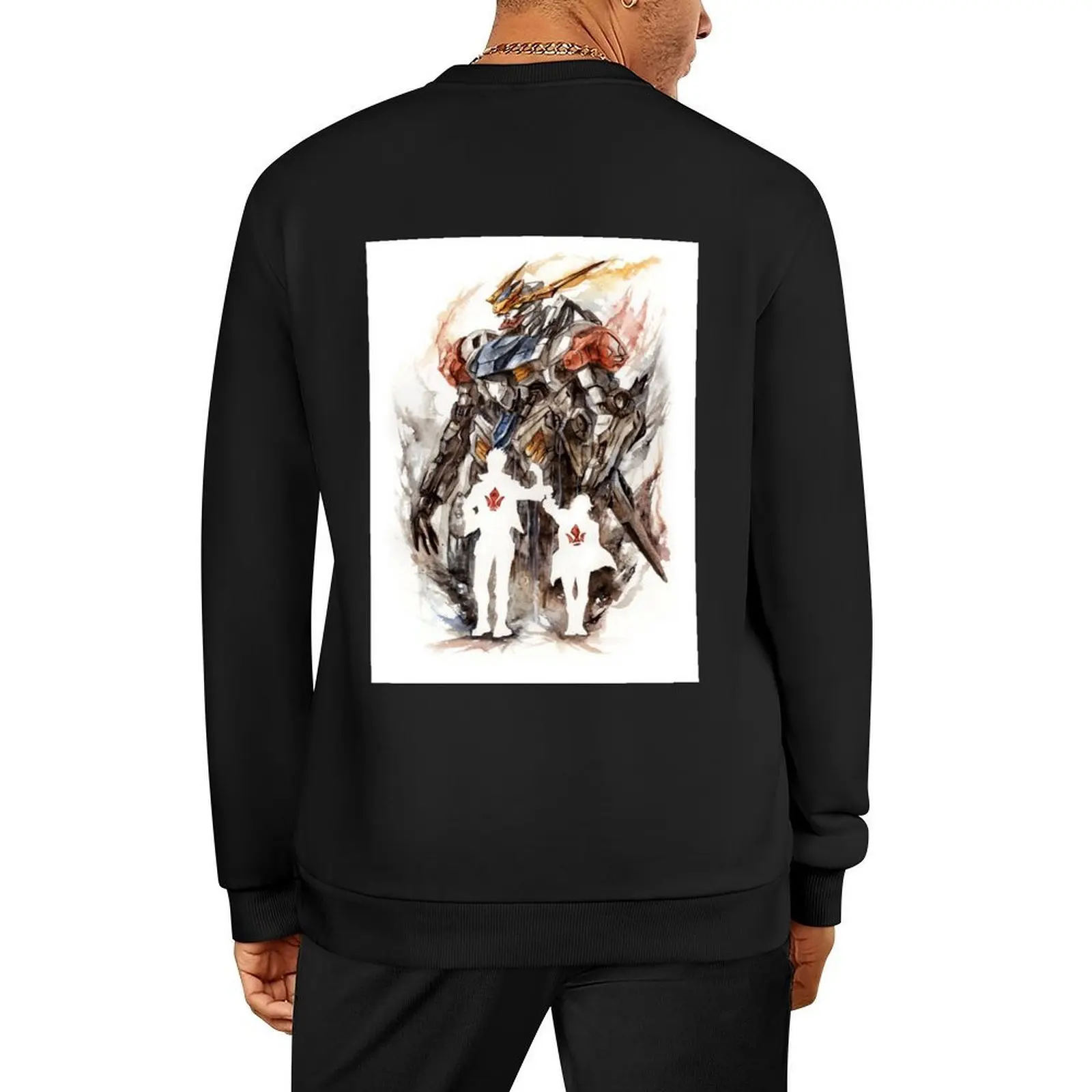 

Iron Blooded Orphans Pullover anime clothes men's autumn clothes autumn jacket men graphic t shirts men sweatshirt men