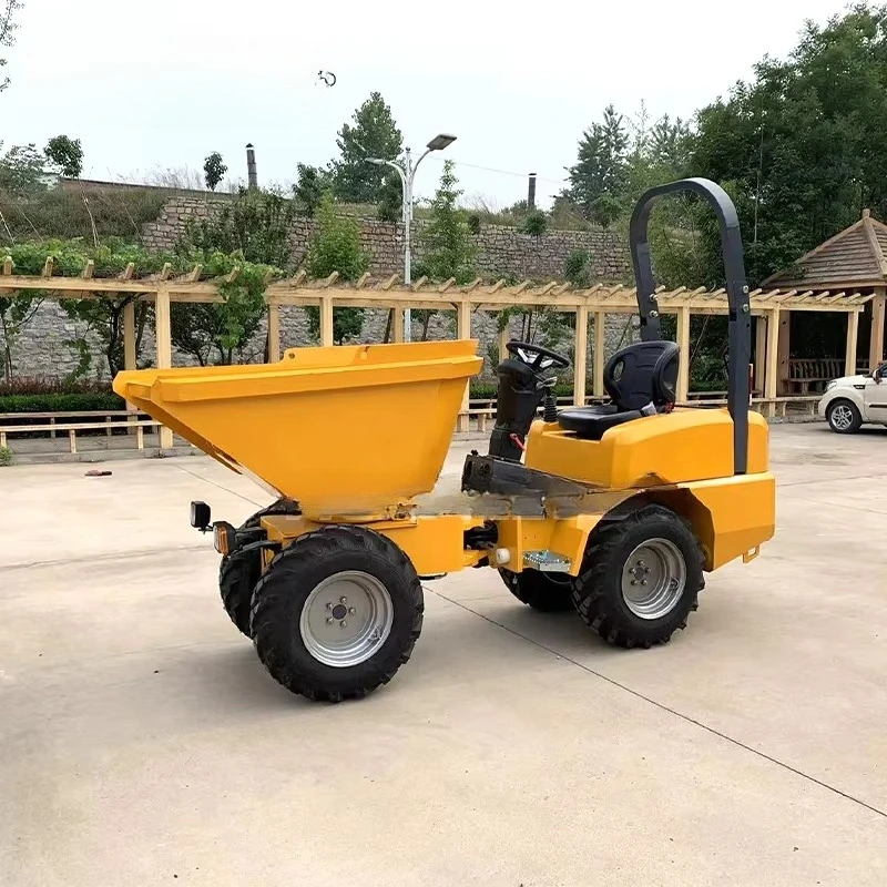 Mini multifunktionaler elektrischer Kipper mit Radantrieb, Mini-Transporter-Dump