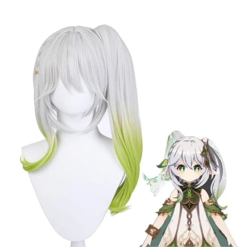 Anime Cosplay Wig, Easy To Style Synthetic Wig for Comic Con & Two-dimensional Character Role Play