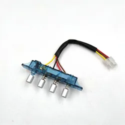 CXW-200-J02K Four-position Pushbutton Piano Type Key Board Switch Power Switch Button For Wanhe Range Hood Kitchen Appliances