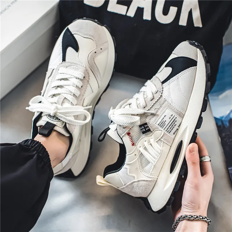 

New fashionable, trendy, versatile, durable, height-increasing thick-soled dad shoes for casual running, traveling and teenagers