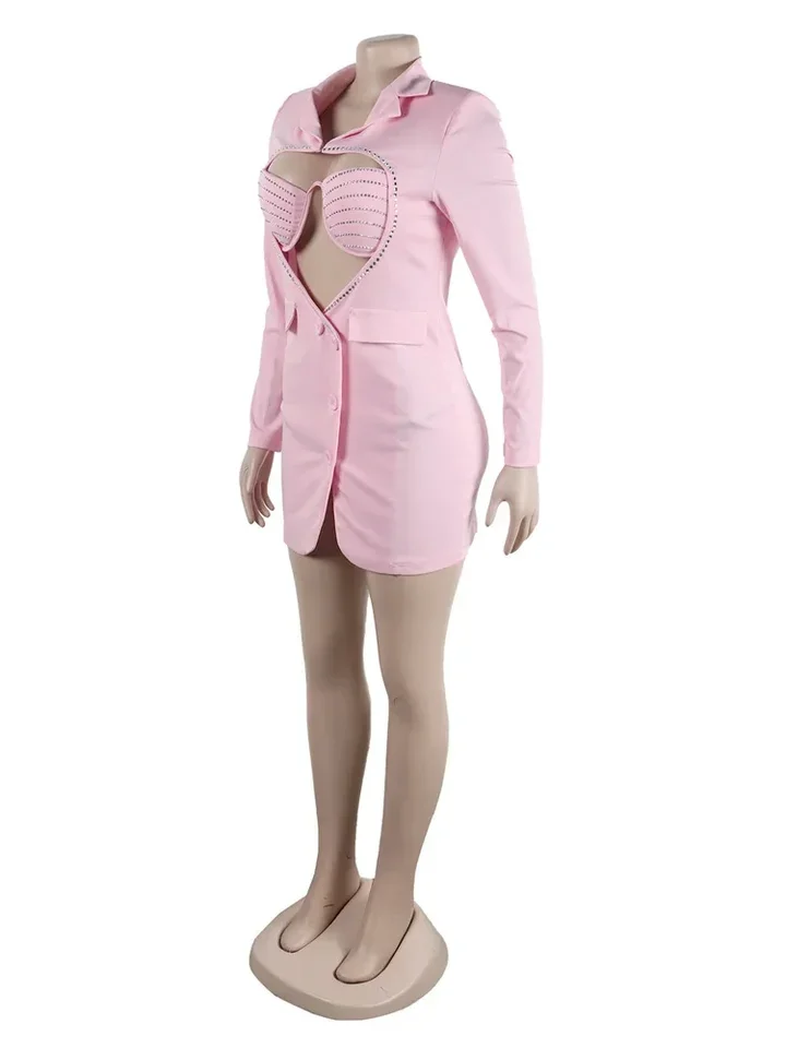 Fall Clothes Casual Dresses For Women Dress Mini Party Club Party Black Long Sleeve Streetwear Dress Women