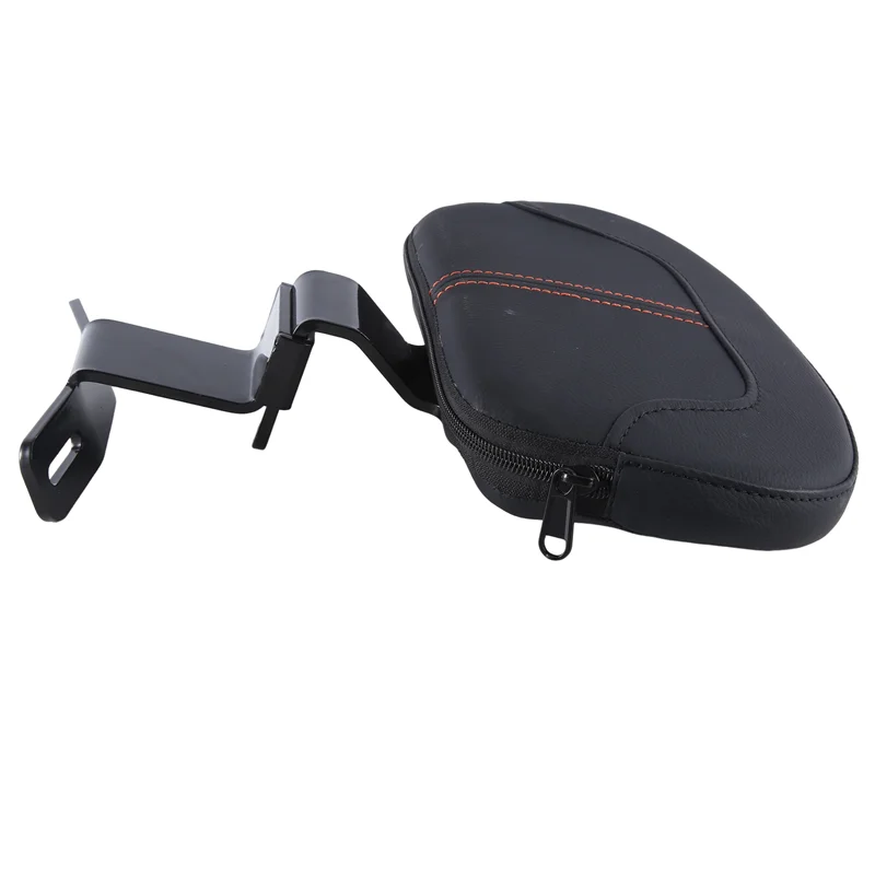 

P-Premium-Backrest Cushion Waistrest Motorcycle Supplies Plastic Backrest For Glide 09-23 Orange Line