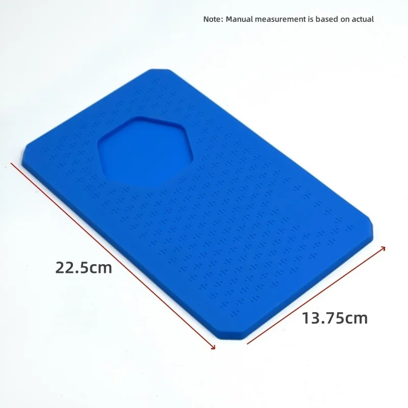 TE-715 Mini LCD Screen Film Repair Pad with Camera Protection Function Good Elasticity No Deformation Anti-slip Mat