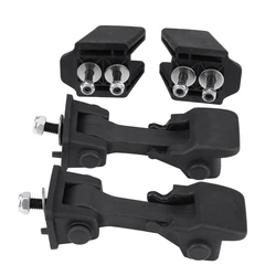 2 Set of Hood Latch Safety Catches & Brackets for Jeep Wrangler JK 2007 2008 2009 2010 2011 2012 2013 2014 2015 2016 55395653AF