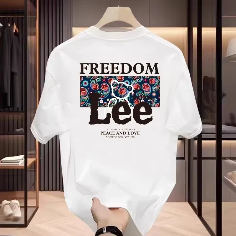 

2025 High Quality Summer Classic Cotton Brand Men Women T Shirt Designer Tops Unisex T-shirt Adult Children's Tees Clothing