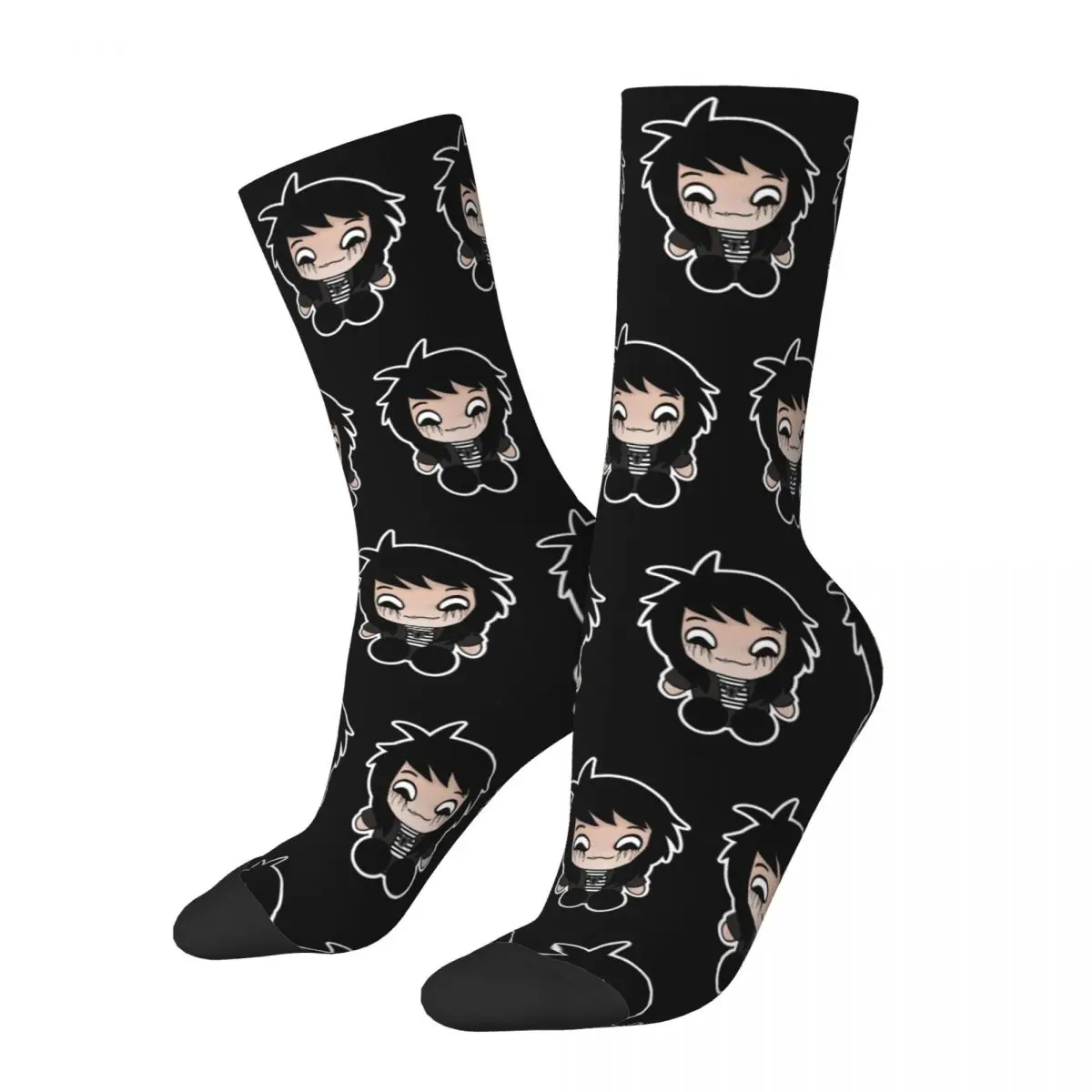 Winter Warm Cool Women Men Johnnie Guilbert Punk Socks The Tinas Band Non-slip Sports Socks