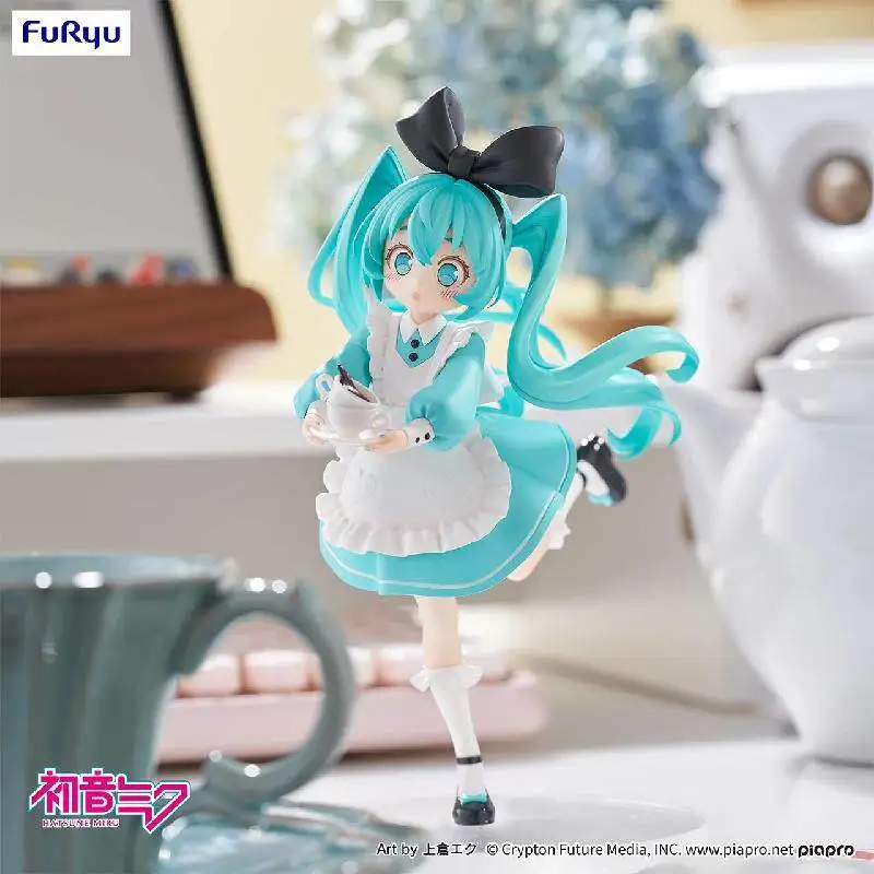 furyu-hatsune-miku-vocaloid-desktop-fairy-wonderland-coffee-maid-pvc-prize-figure-desktop-decoration-anime-collection