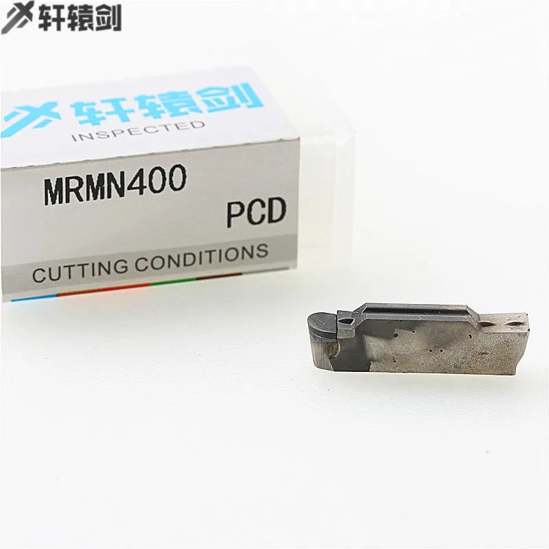 1 قطعة MRMN400 MRMN300 CBN PCD 3 مللي متر 4 مللي متر R2 الماس إدراج قطع إدراج مخرطة أداة الحز كربيد إدراج تحول أداة