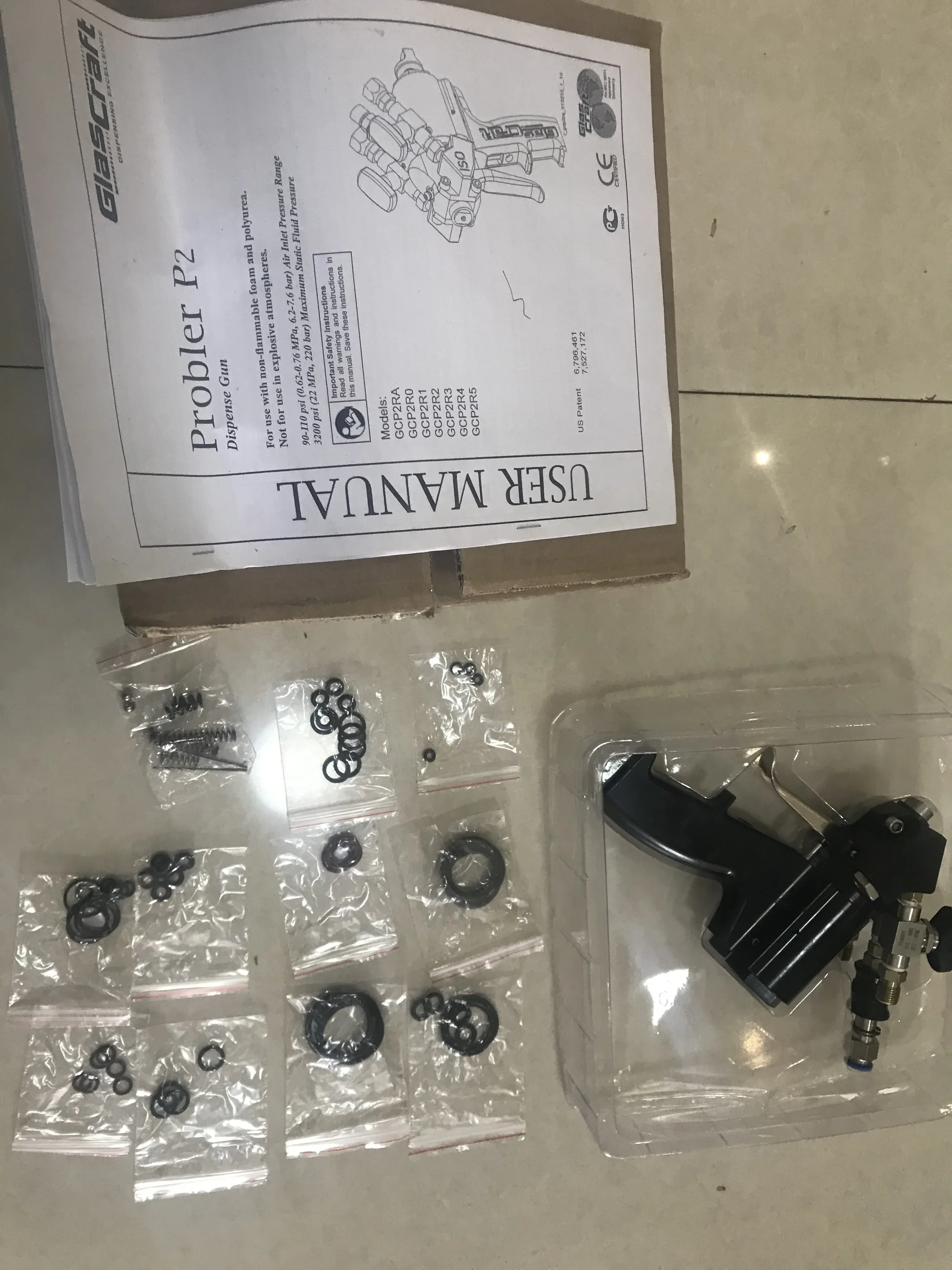 Hot sales Two component polyurethane P2 foam gun for polyurethane spray