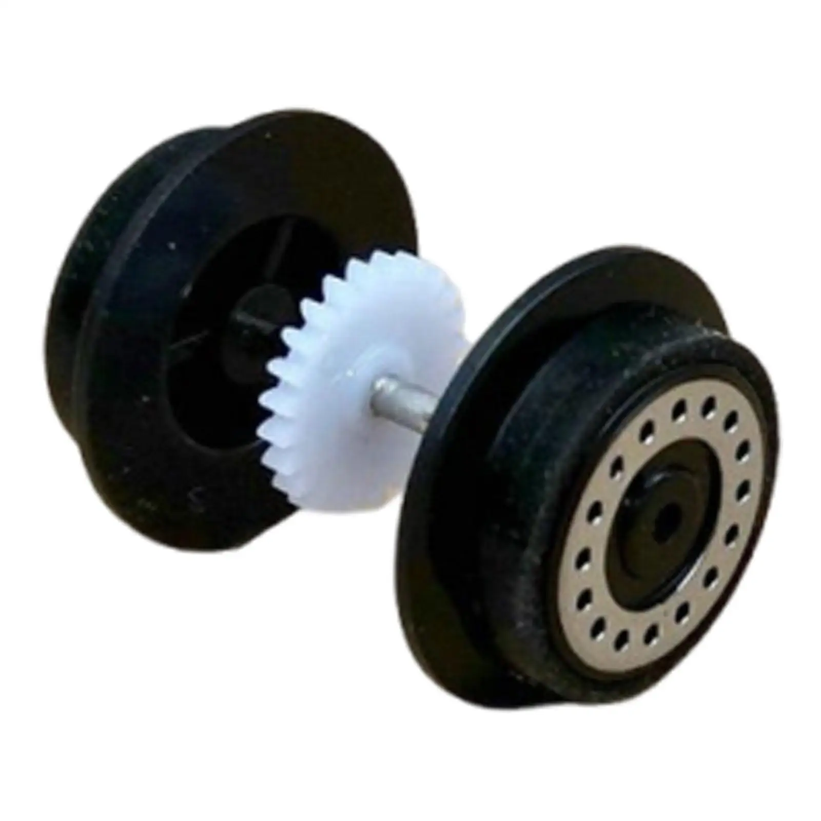Model Trains Wheels Replacement 2.2cm Simulation Electric Locomotive Accessory Set for Track Train Model
