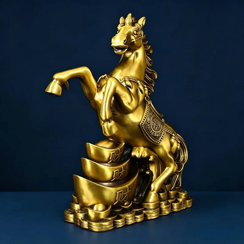 Lucky Feng Shui Brass “Get Rich Quick” Figurine Home and Office Living Decor