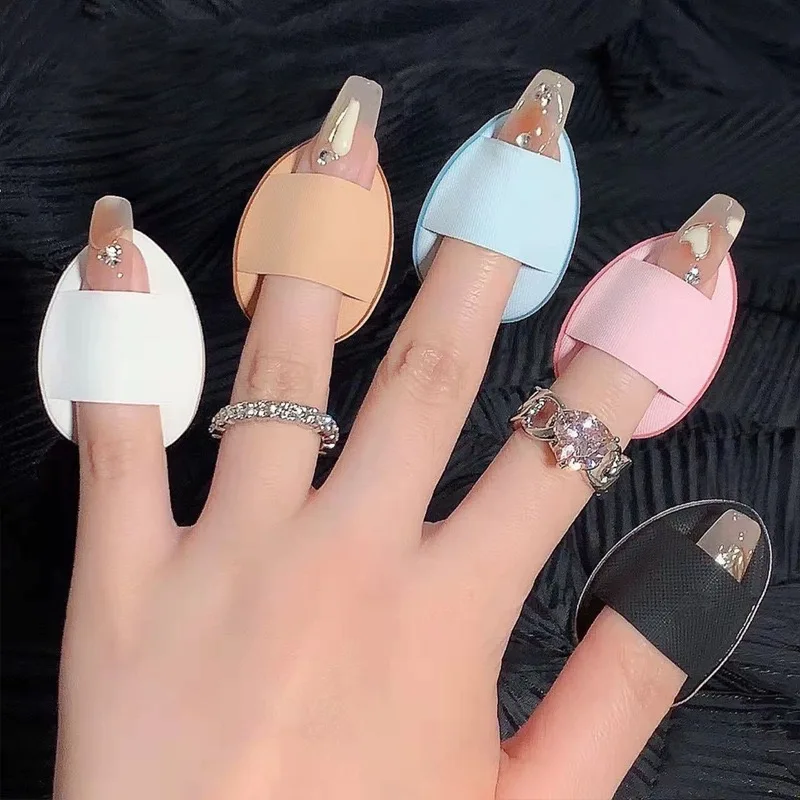 YS00079-- وسادة هوائية صغيرة منتفخة للإصبع خافي عيوب البشرة قطرات الماء حلوى القطن ماكياج إصبع نفخة 1 قطعة/3 قطعة35 قطعة/10 قطعة