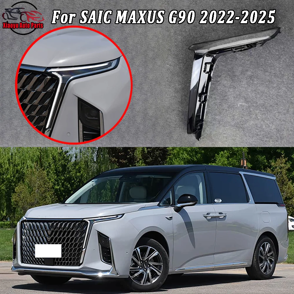 

Daytime Running Light Cover 2022 2023-2025 For SAIC MAXUS G90 Car Front Headlight Cover Lampshade Lampcover Caps Headlamp Shell