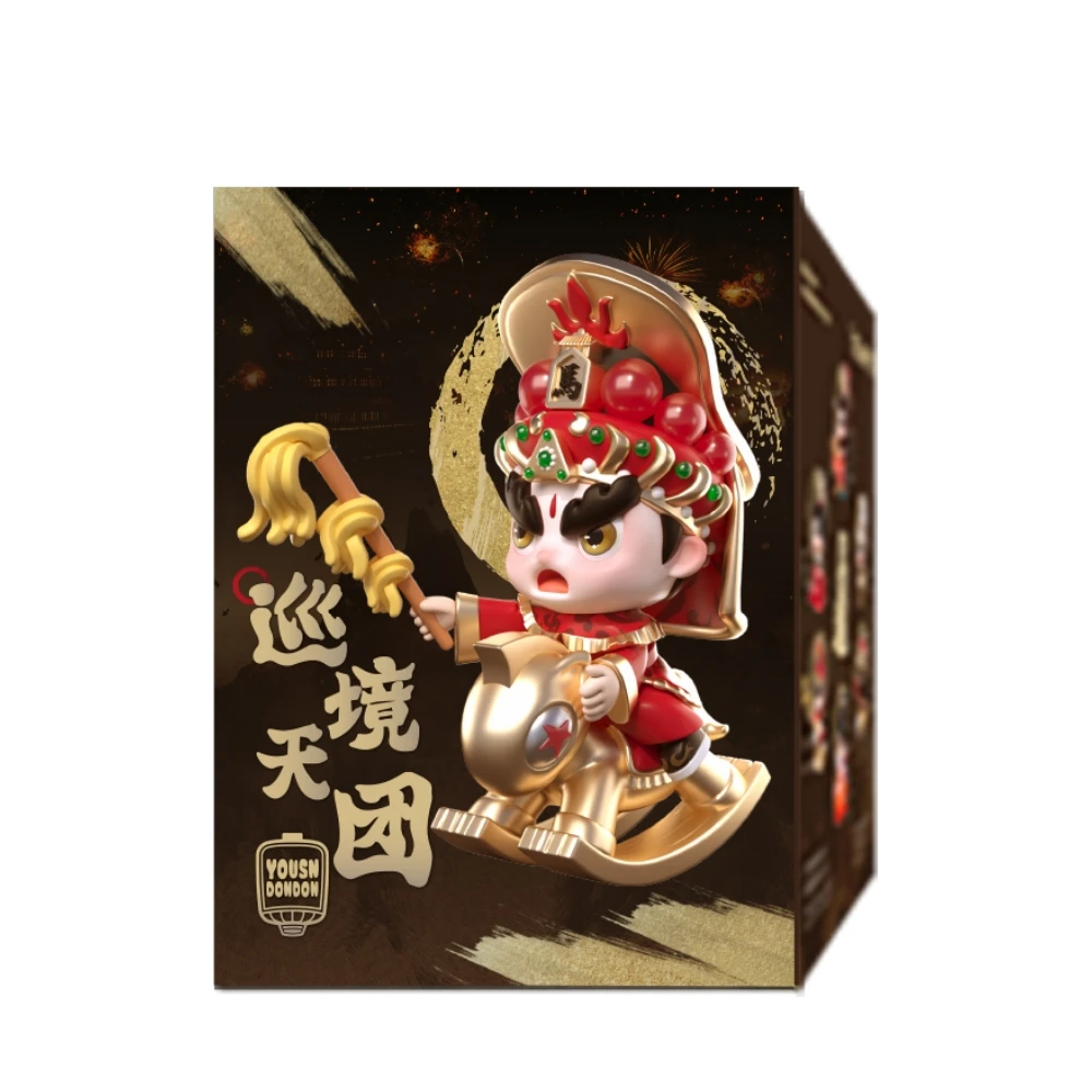 Touring the realm of heaven group of Fujian Sanfang Qixiang Yushen hand puppet blind box tide play peryferyjny narodowy wiatr fak