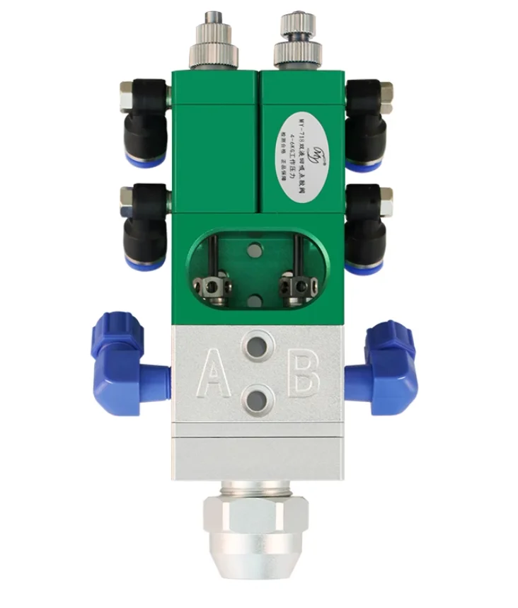 Dispensing Machine, Two-component Glue Automatic Glue Drip Proof Dispensing Valve Fluid Dispenser Parts